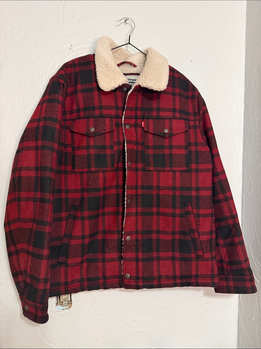 Levi flannel jacket